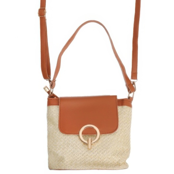 Straw Woven Crossbody Bag - Picture 1 of 1